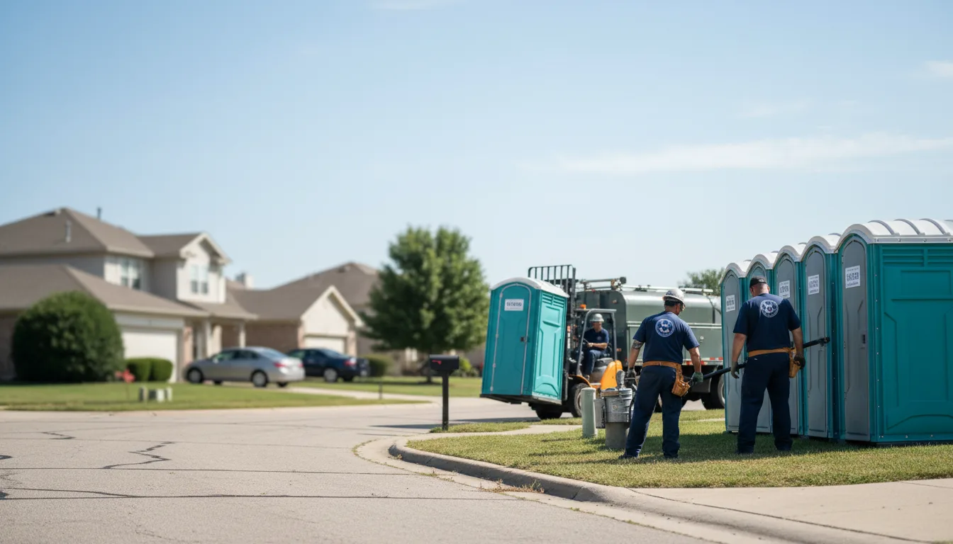 Porta Potty Rental in Auburntown, TN near me